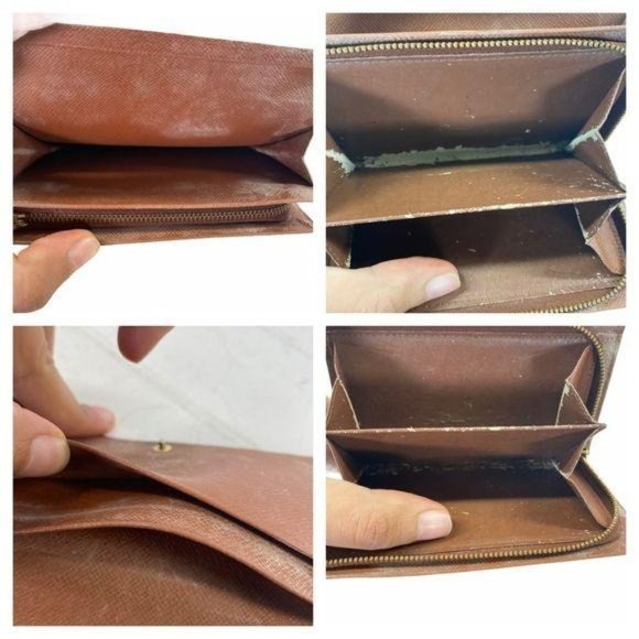 Authentic Louis Vuitton Wallet Porte Monnaie Billet Tresor LV Vintage - Picture 7 of 10